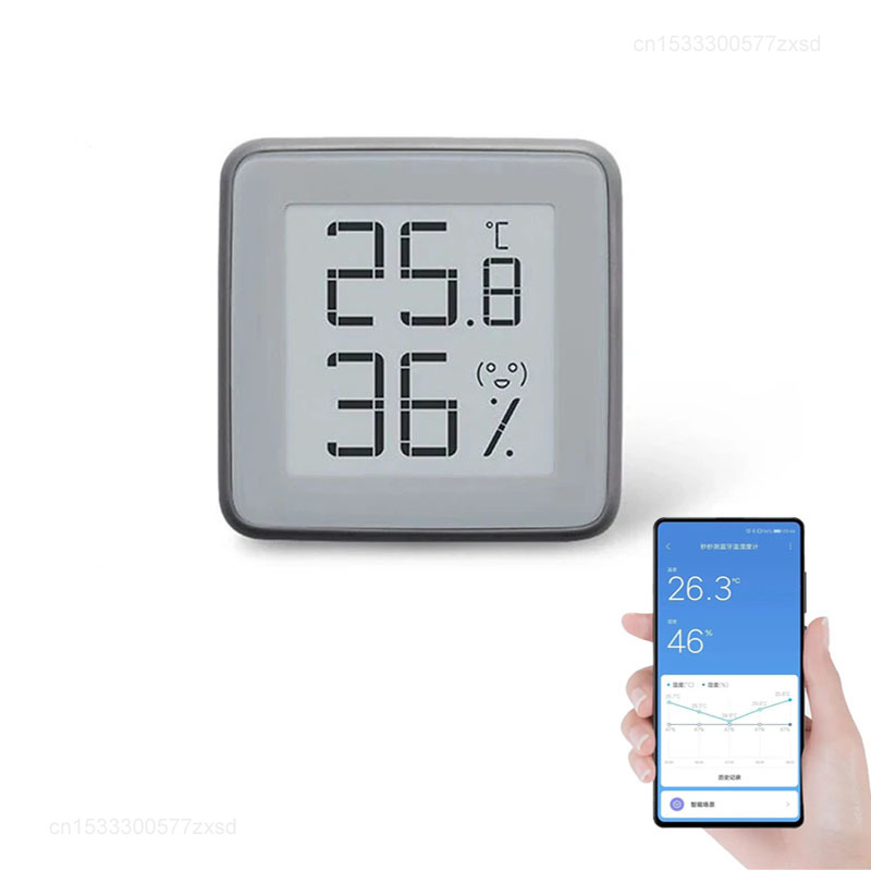 Digital Hygrometer Probe - MiaoMiaoCe Intelligent Bluetooth Thermometer E-Ink Screen