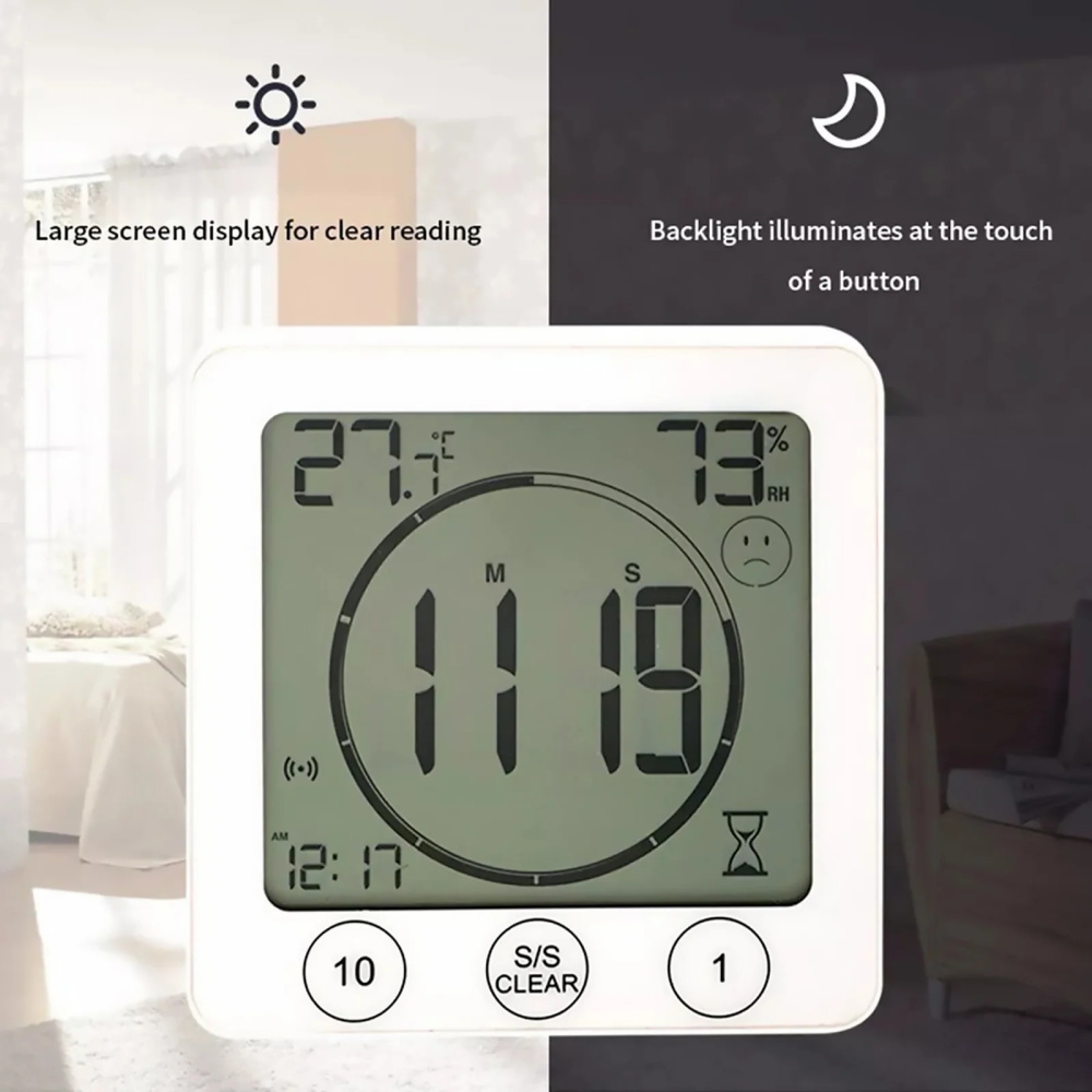 Waterproof Digital Bathroom Wa - đánh giá và giá Digital Hygrometer Probe