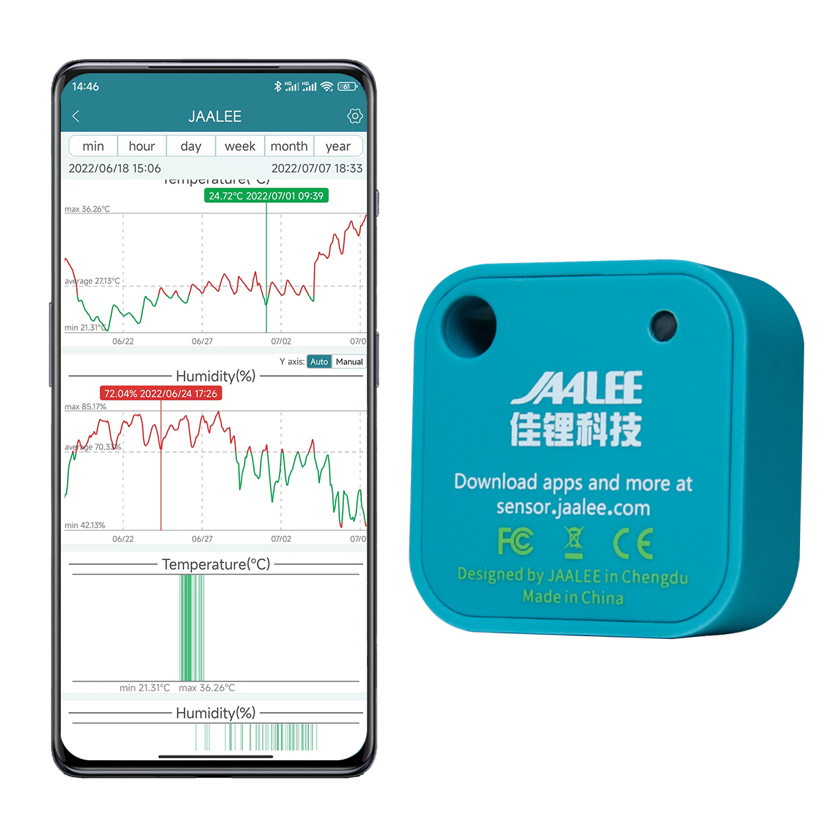 jaalee JHT Temperature/Humidit - đánh giá và giá Digital Hygrometer Probe