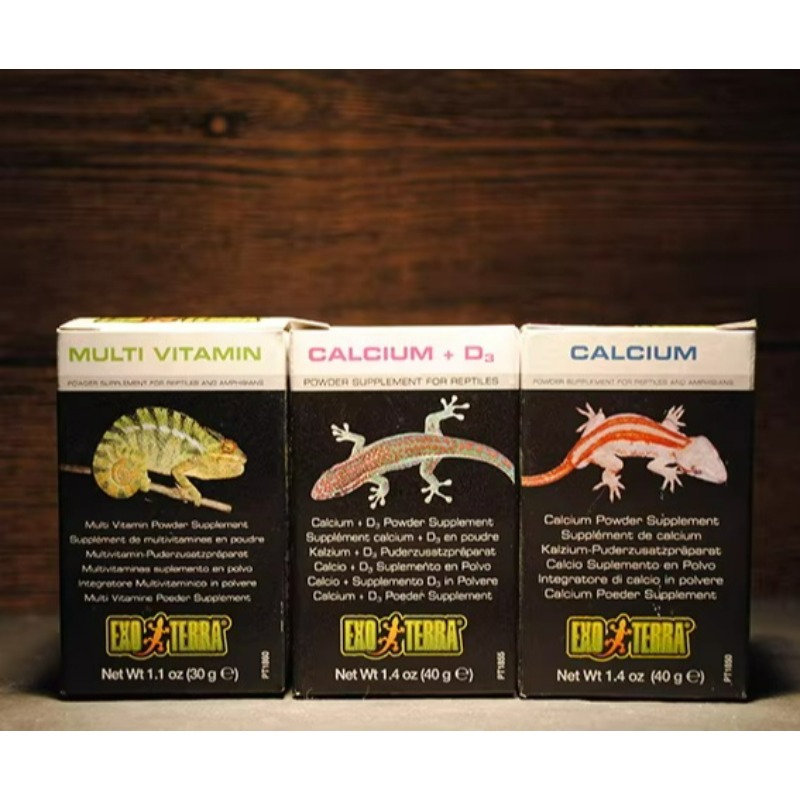 HAGEN Reptile Calcium Powder W - đánh giá và giá Vitamin D3 Reptile