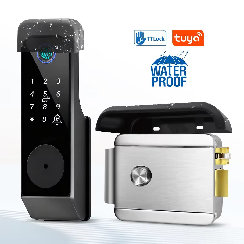 Waterproof Fingerprint Lock Tu - đánh giá và giá Glass Door Hinge