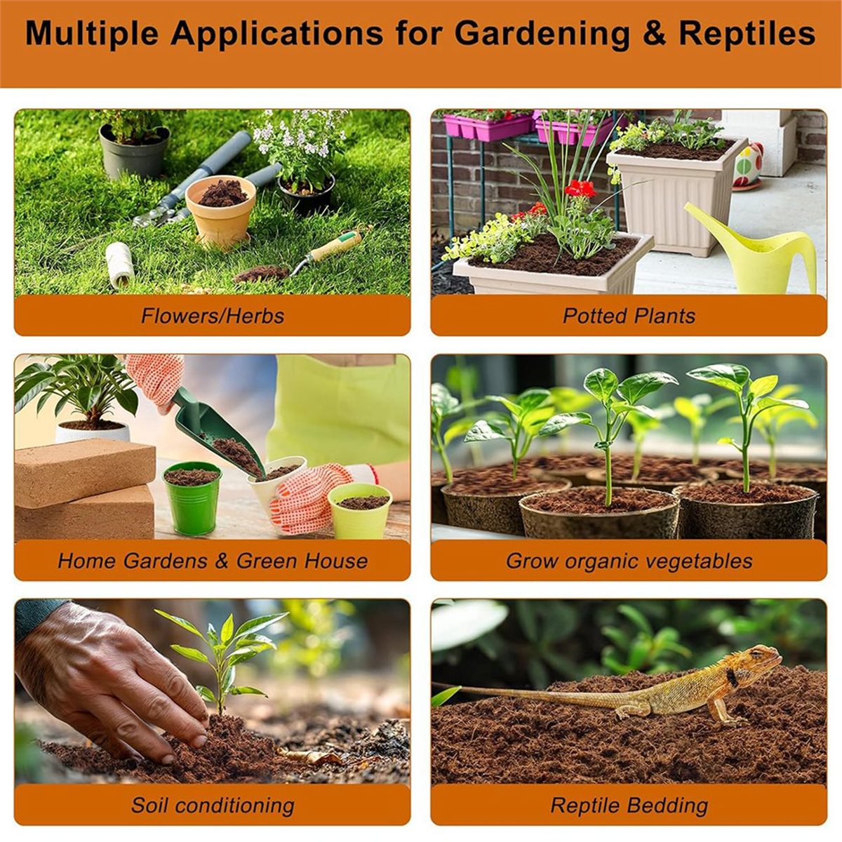 【STABLE QUALITY】3 Pack Bricks, - đánh giá và giá Substrate Coconut Fiber