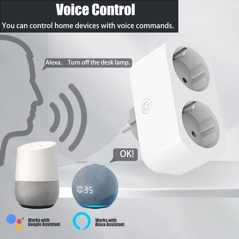 BORUIDAPLS WiFi Smart socket E - đánh giá và giá Timer Dual Outlet