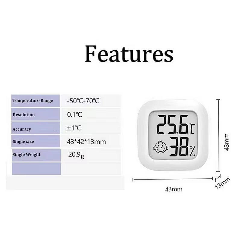 Mini LCD Digital Thermometer H - đánh giá và giá Digital Hygrometer Probe