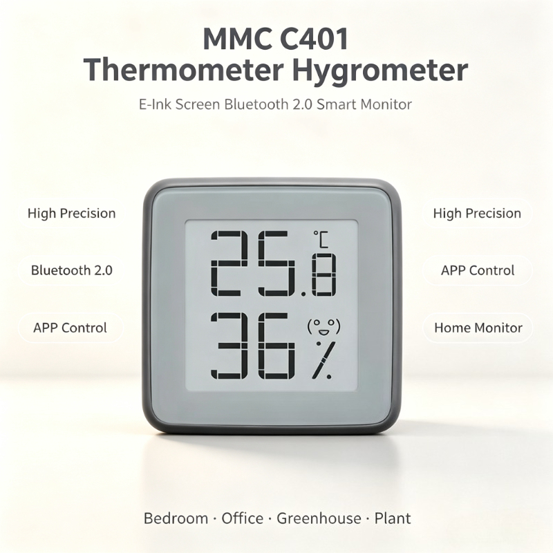 MMC E-Ink Screen Bluetooth 2.0 - đánh giá và giá Digital Hygrometer Probe