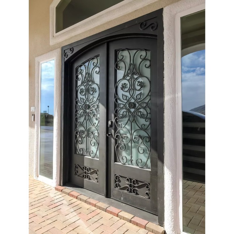 Ormate Wrought Iron Double Doo - đánh giá và giá Glass Door Hinge