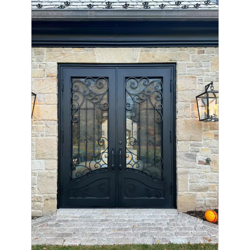 Ormate Wrought Iron Double Doo - đánh giá và giá Glass Door Hinge