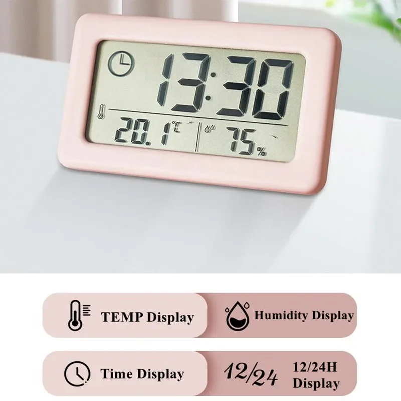 Wall Clock Temperature and Hum - đánh giá và giá Digital Hygrometer Probe