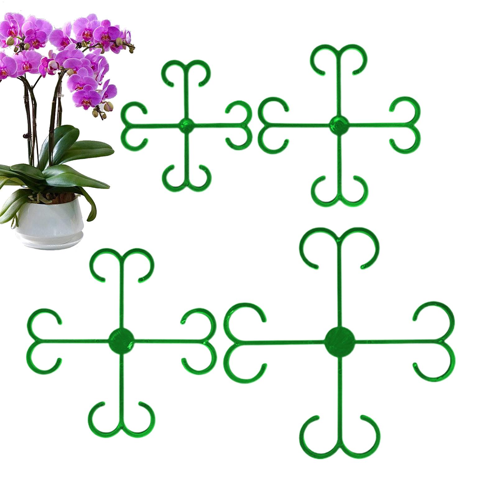 4Pcs Plant Stem Support Clips  - đánh giá và giá Vine Climbing Plastic