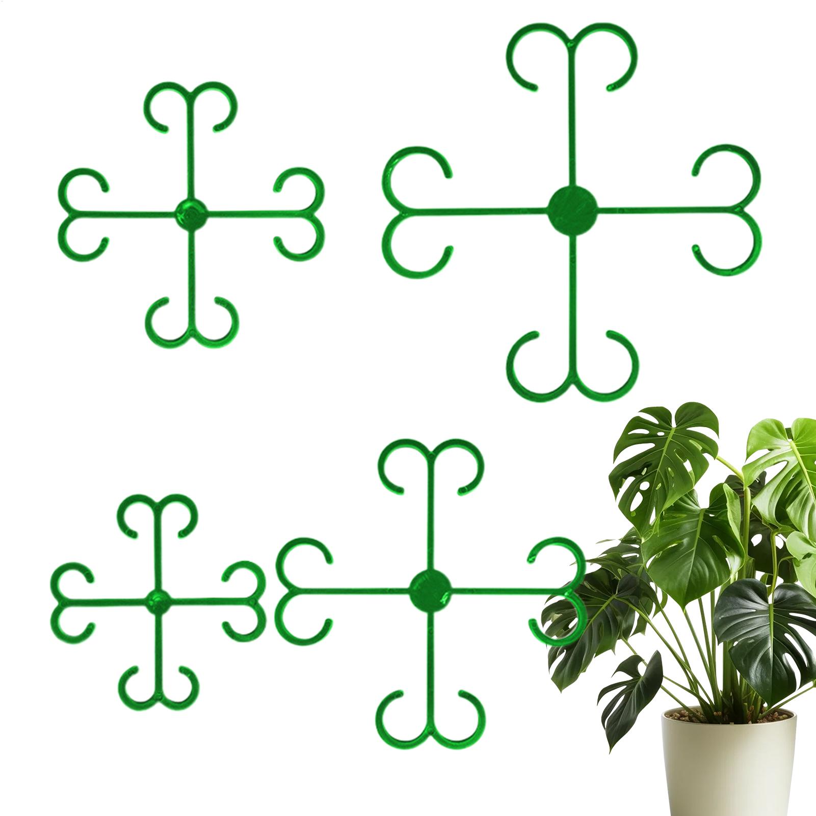 4Pcs Plant Stem Support Clips  - đánh giá và giá Vine Climbing Plastic