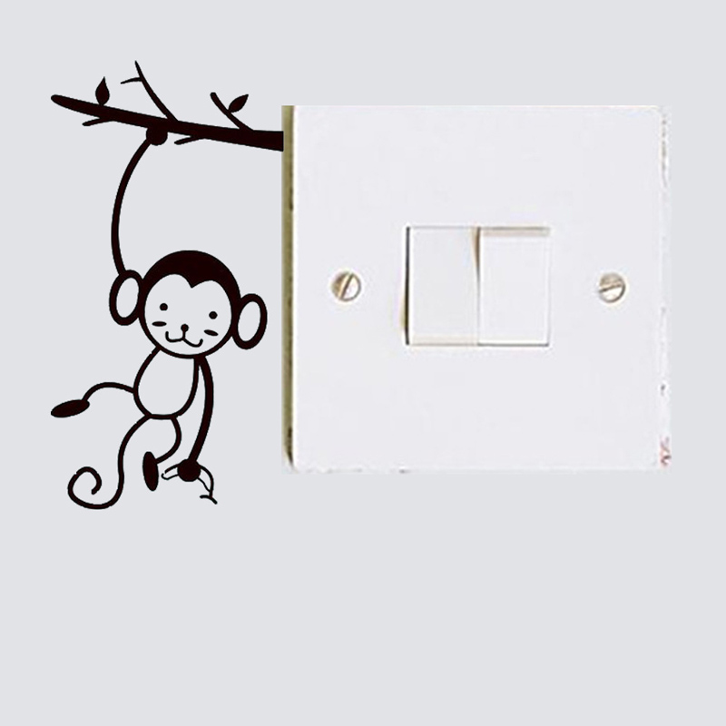 Màu Đen Dễ Thương Khỉ Treo Nhá - đánh giá và giá Pvc Panel Background