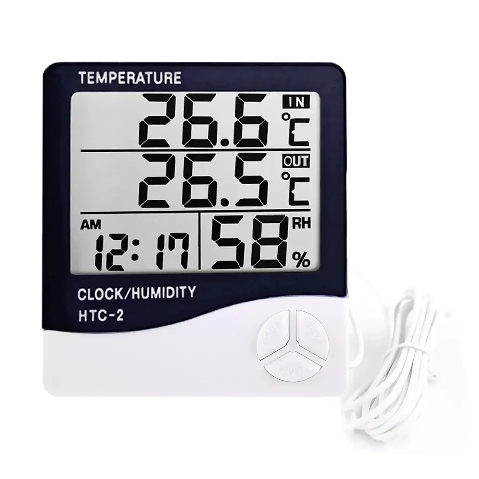 Indoor LCD Digital Thermometer - đánh giá và giá Digital Hygrometer Probe