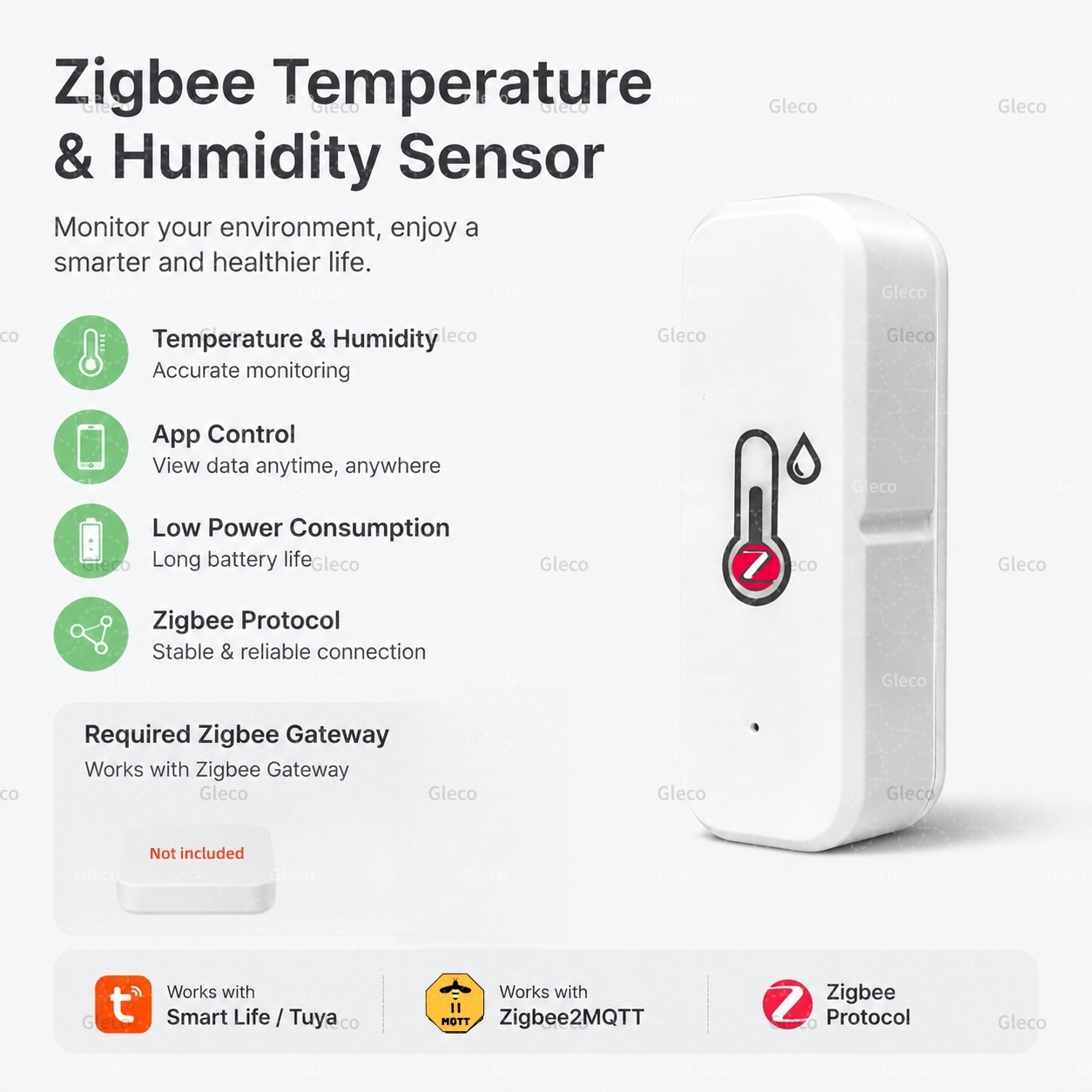 Tuya Zigbee 3.0 Temperature An - đánh giá và giá Digital Hygrometer Probe