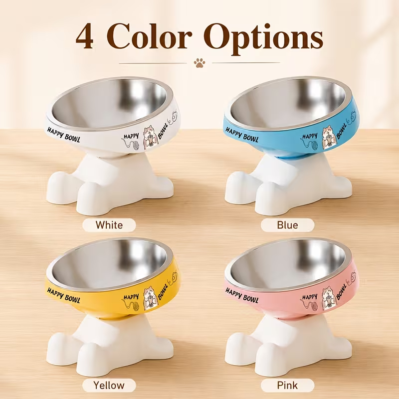 Cute Elevated Pet Bowl, Raised - đánh giá và giá Royal Canin Food Medium