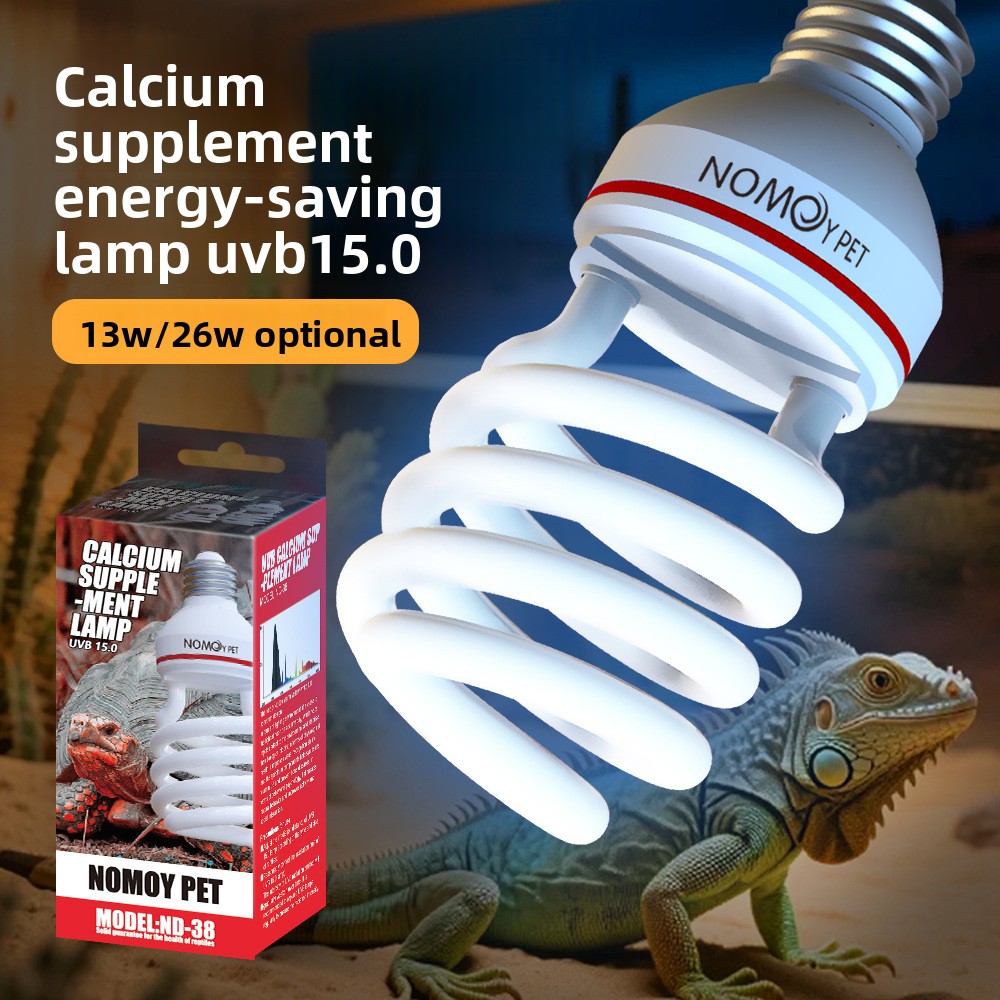 NOMOY Reptile UVB 15.0 Bulb -  - đánh giá và giá Vitamin D3 Reptile