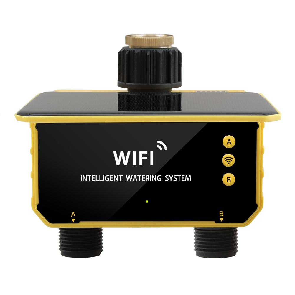 WiFi Solar Timer Dual Water Va - đánh giá và giá Timer Dual Outlet